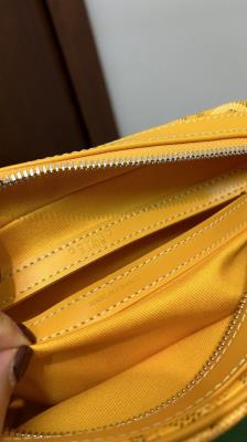 wholesale quality goyard yellow camera bag 020189